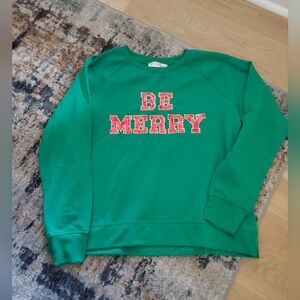 Be Merry Holiday Shirt-NWT